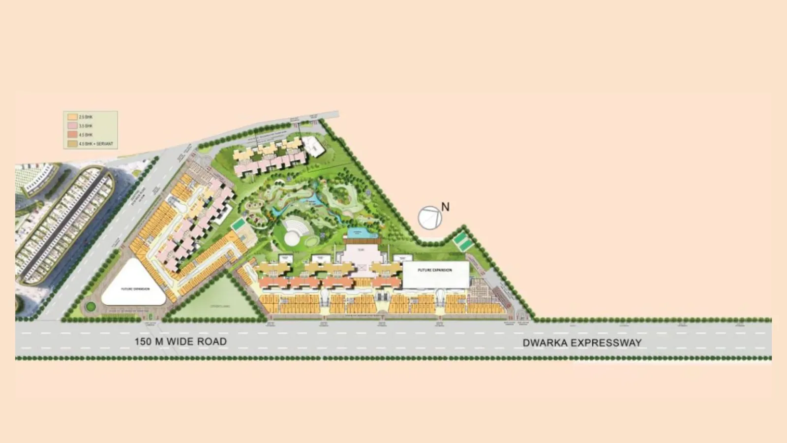 M3M Capital Walk master plan
