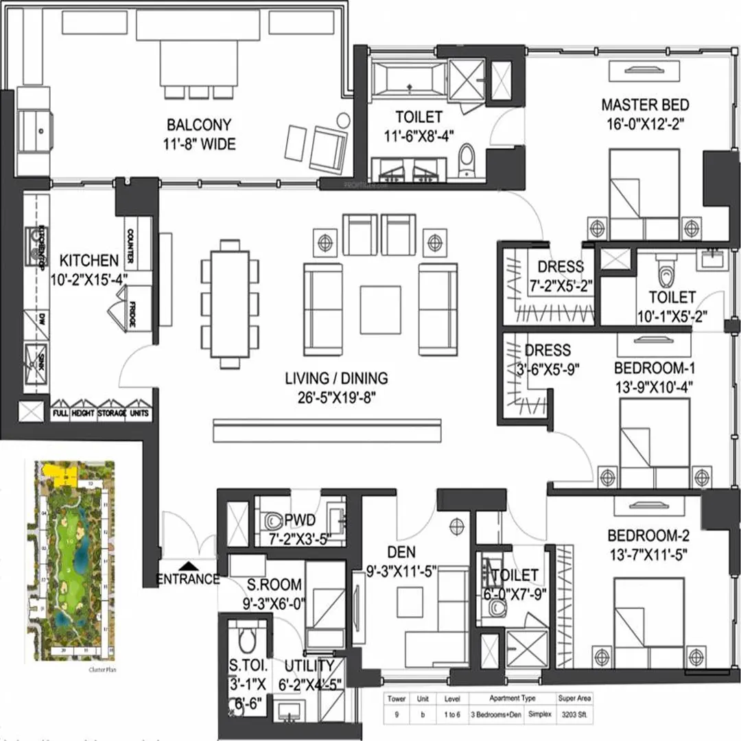 3BHK