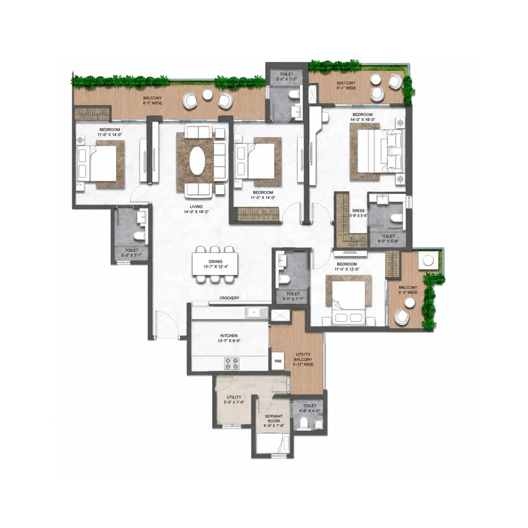 4BHK