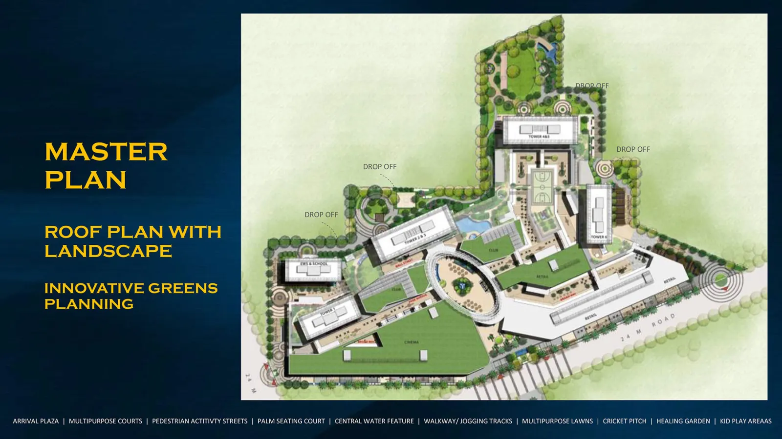 M3M Heights master plan