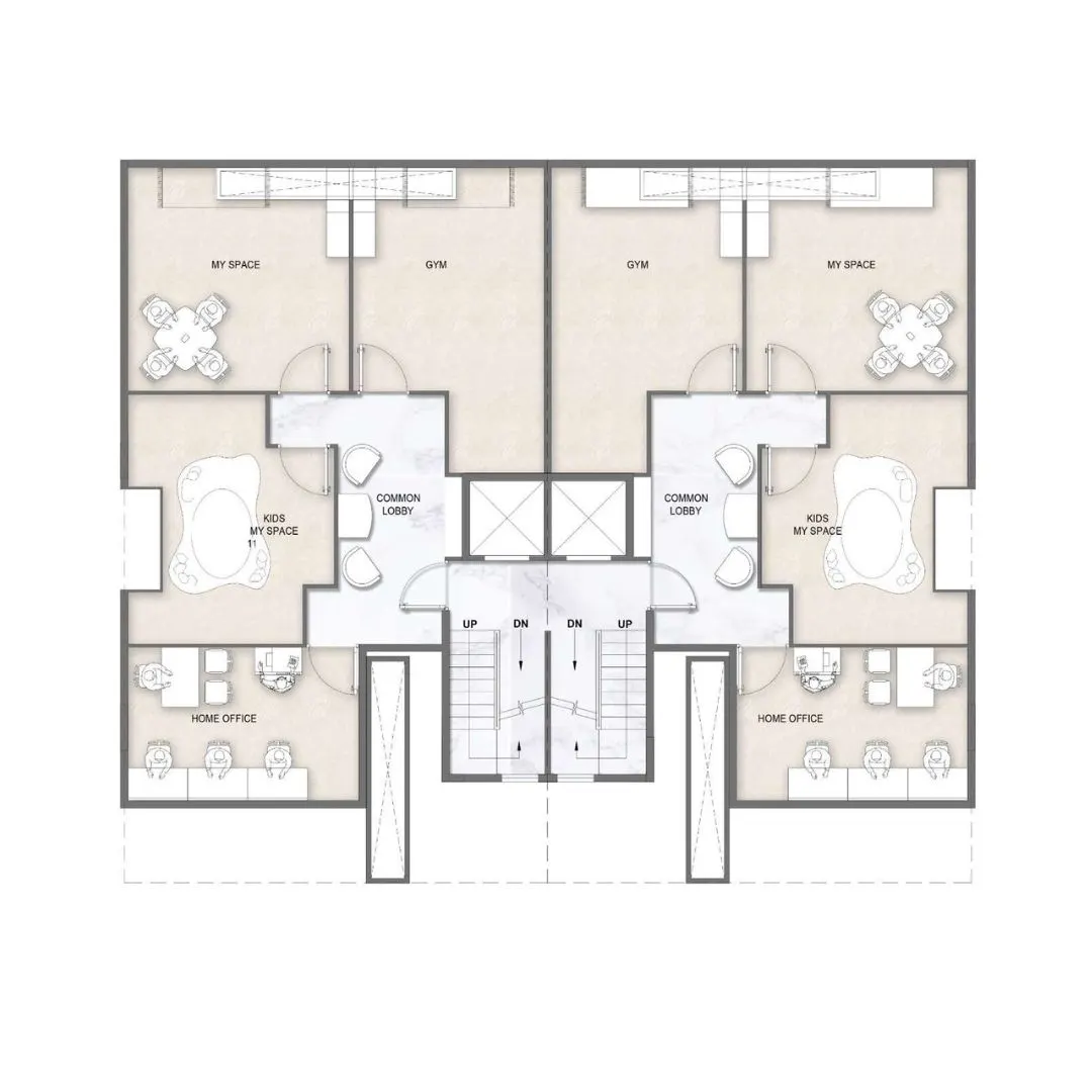 3.5BHK+3T : 1,423SQ.FT.