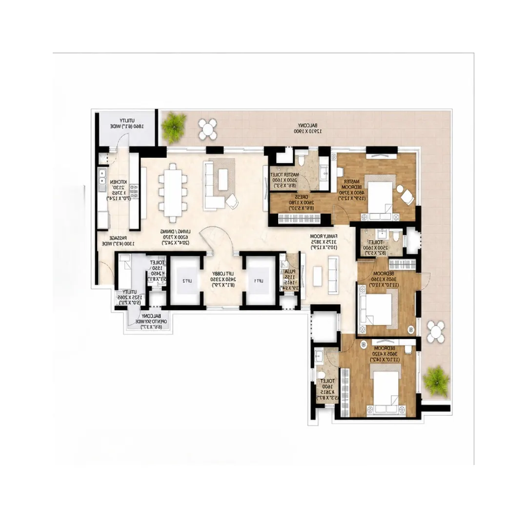 3BHK-B