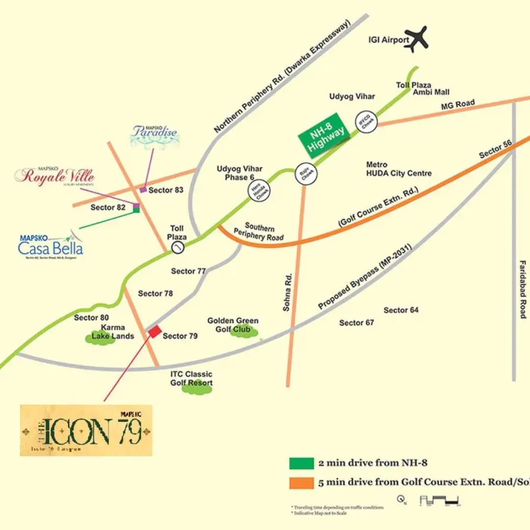 Mapsko The Icon location map