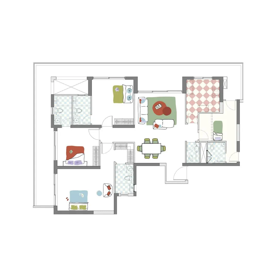 3BHK