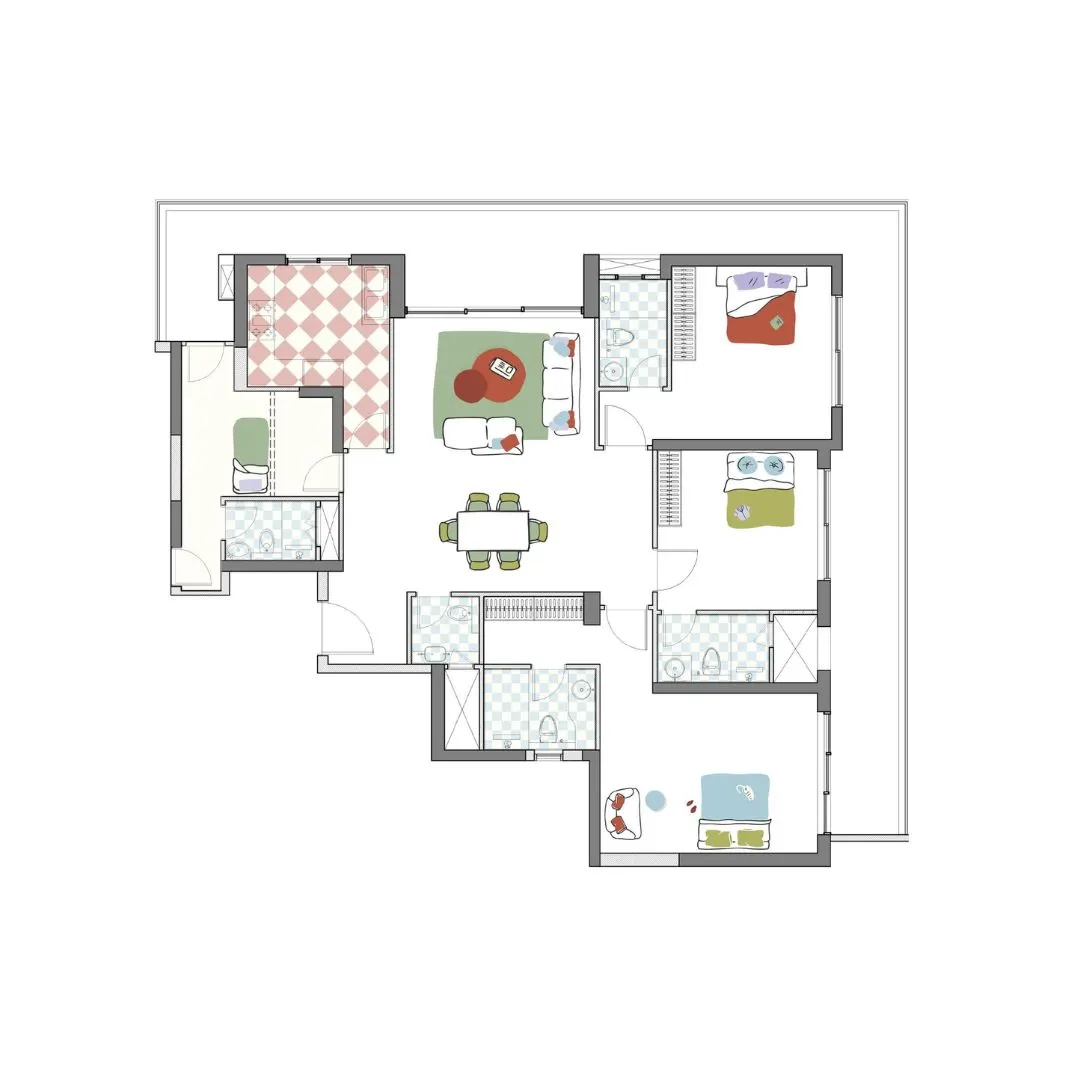 3BHK TYPE - A