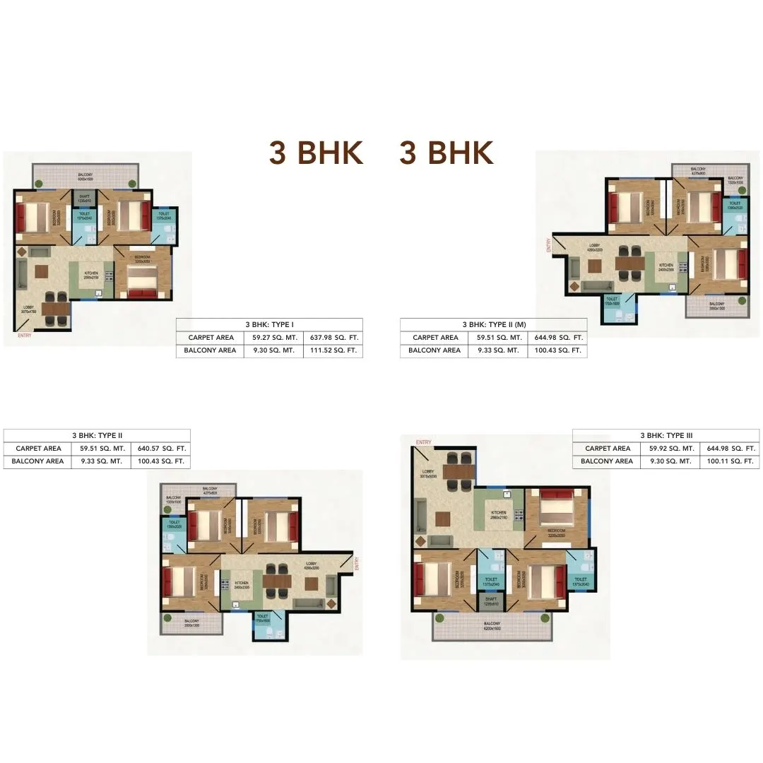 3BHK