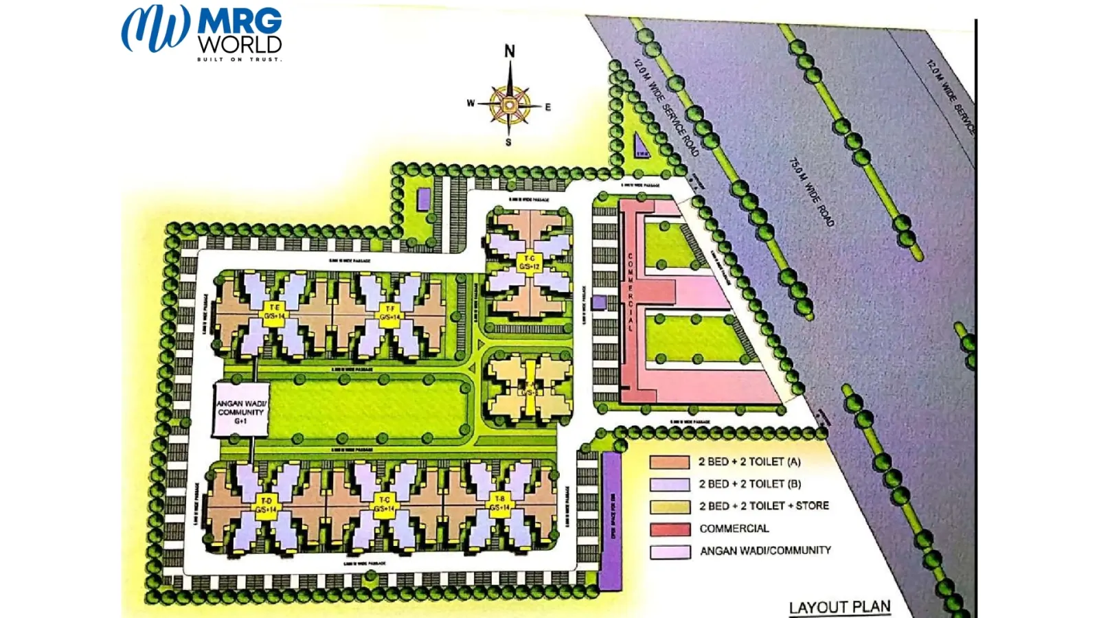 MRG World The BALCONY master plan