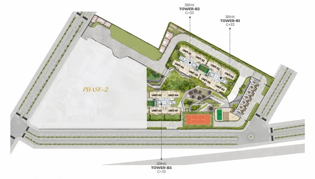 Navraj The Kingstown Heights master plan