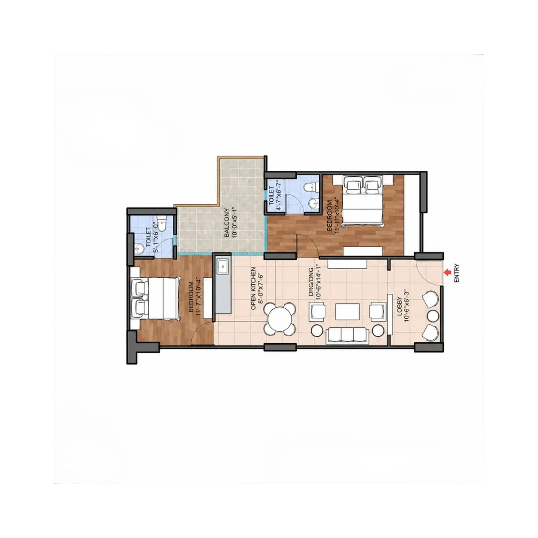2BHK