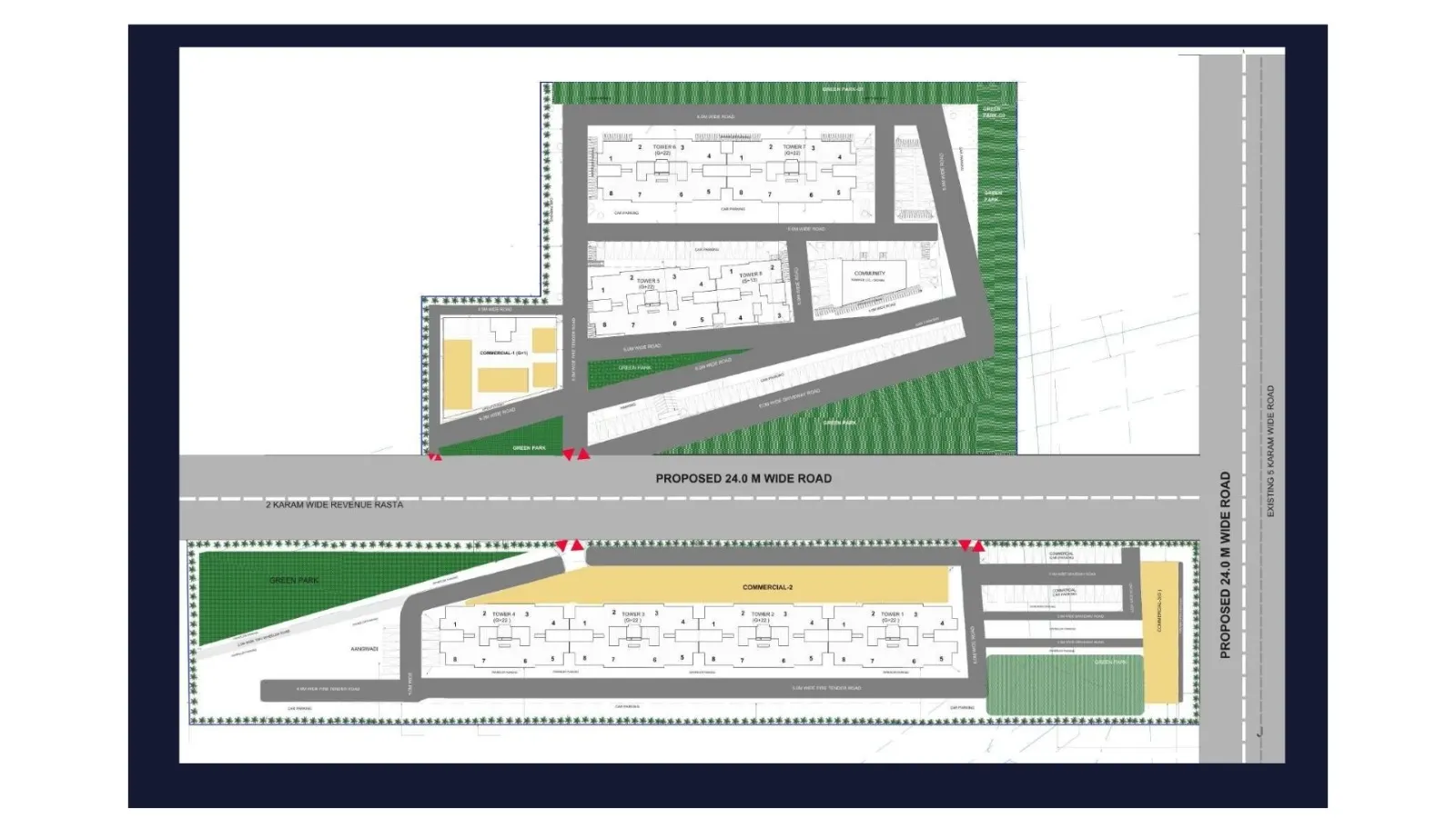 Nakshatra by Nowara master plan