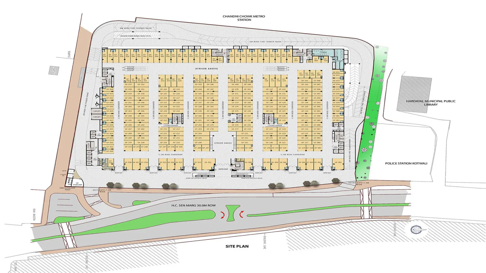 Omaxe Chandni Chowk master plan