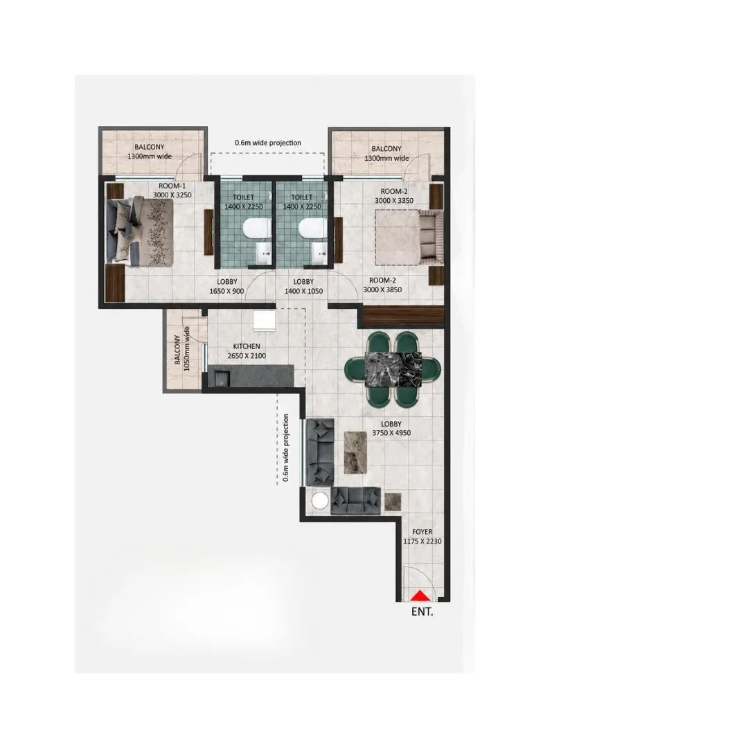 2BHK
