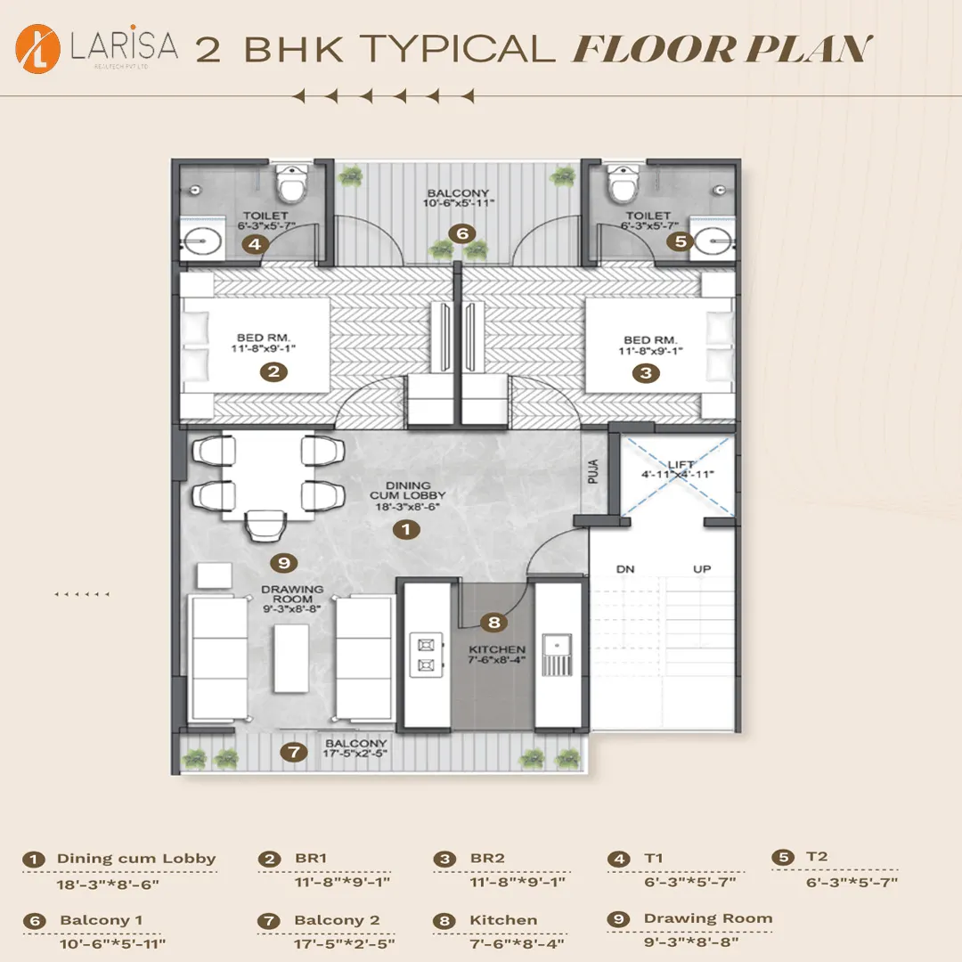 2BHK