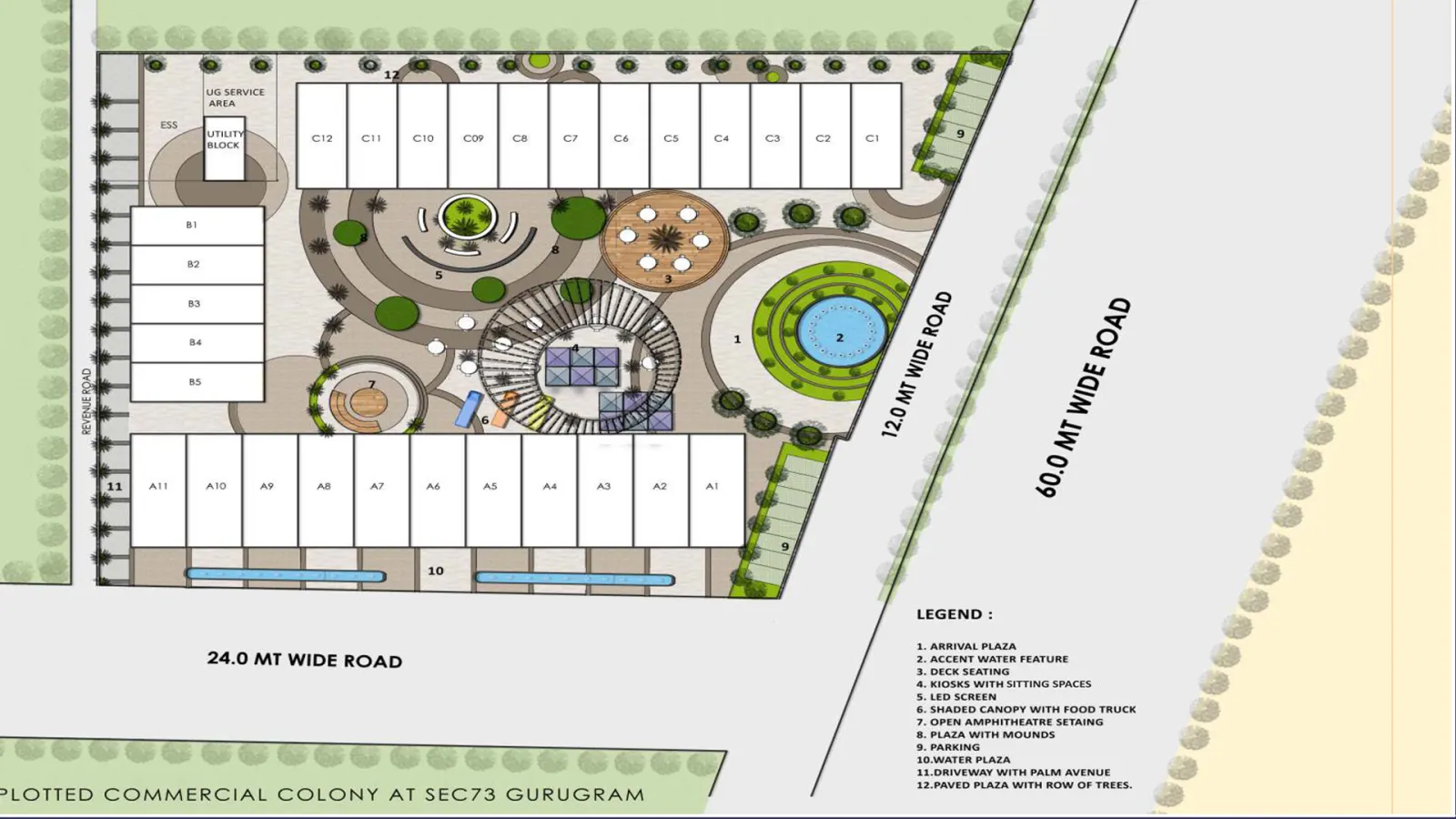Pyramid Grand Vista master plan