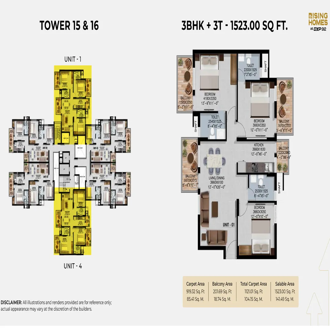 3BHK