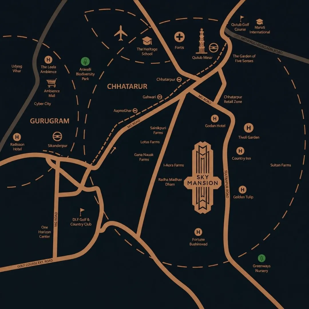 Risland Sky Mansion location map