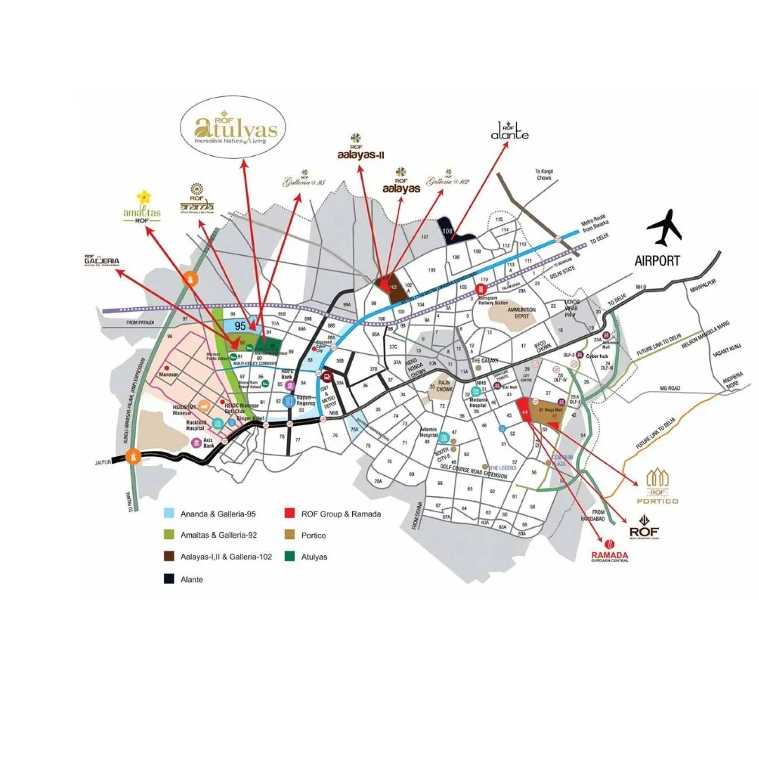 ROF Atulyas location map