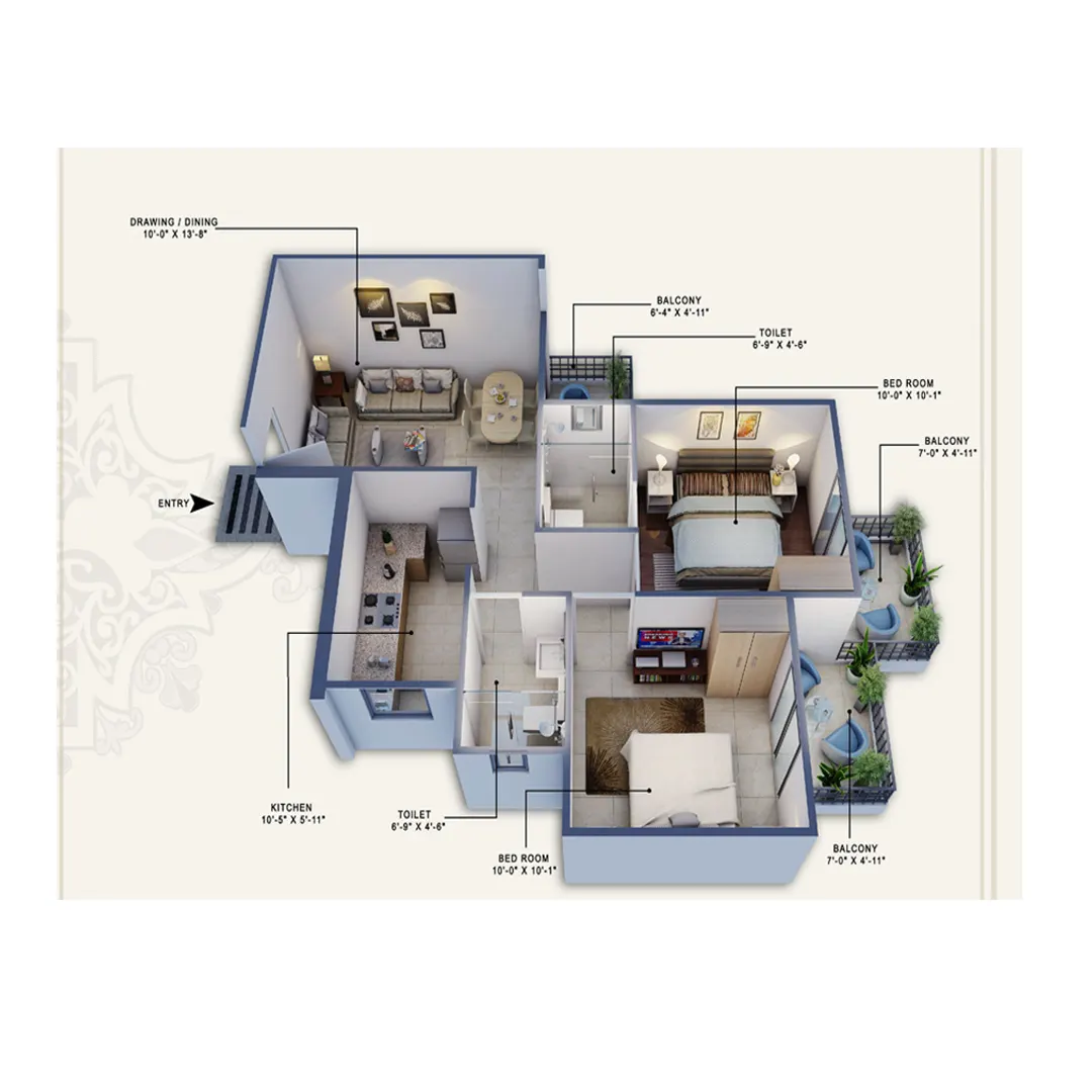 2BHK