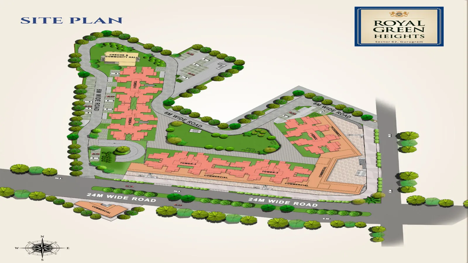 Royal Green Heights master plan