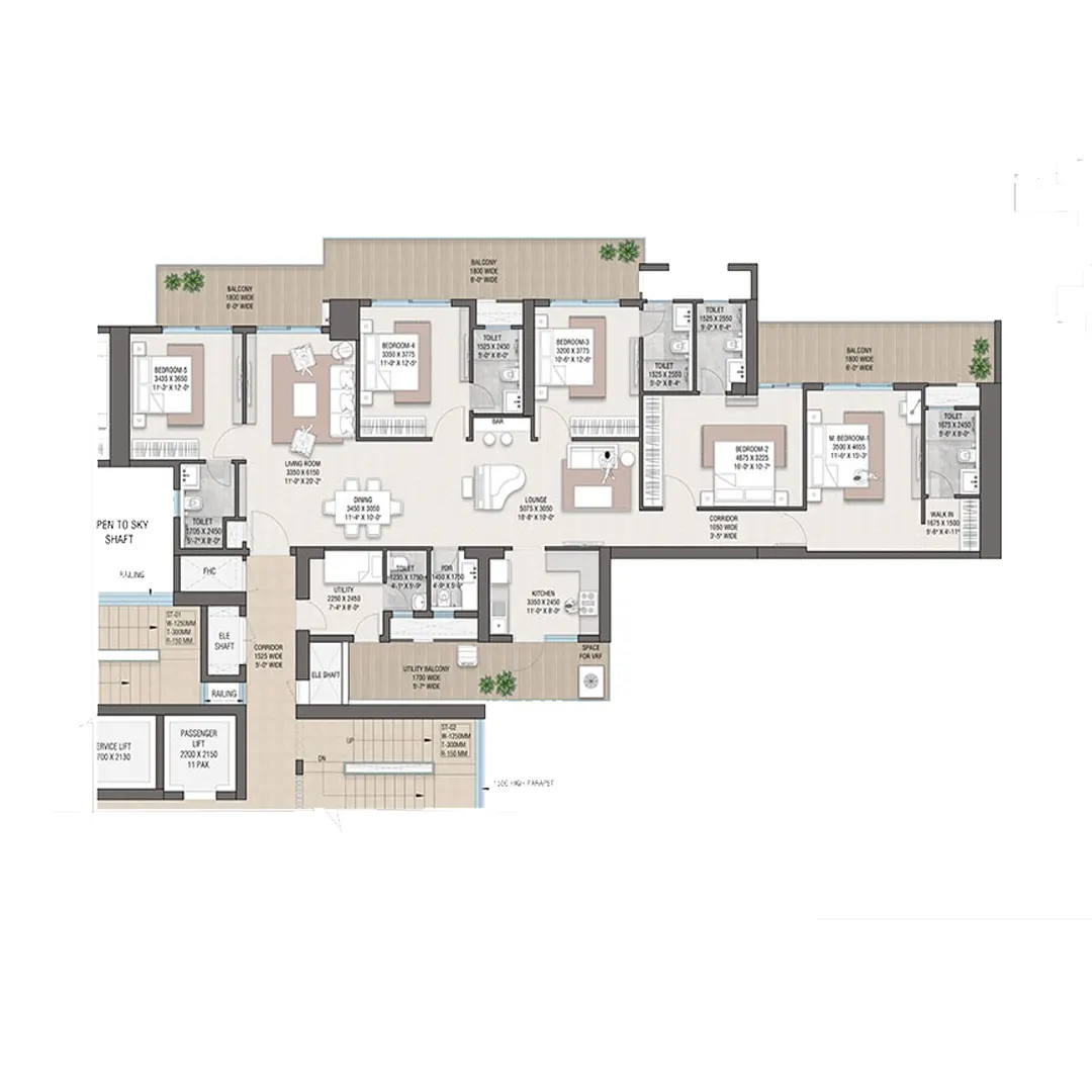 5BHK