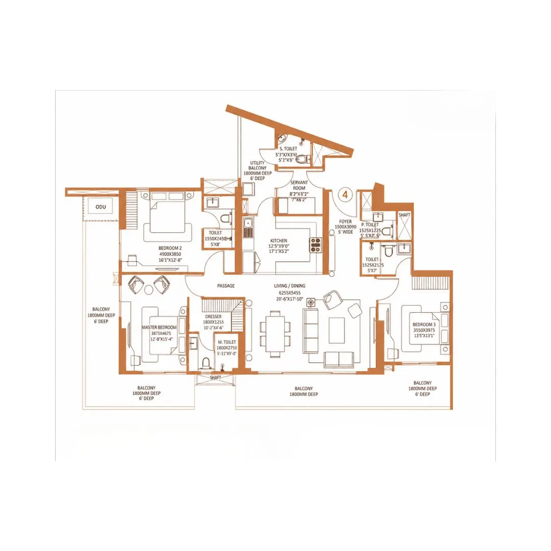 3BHK