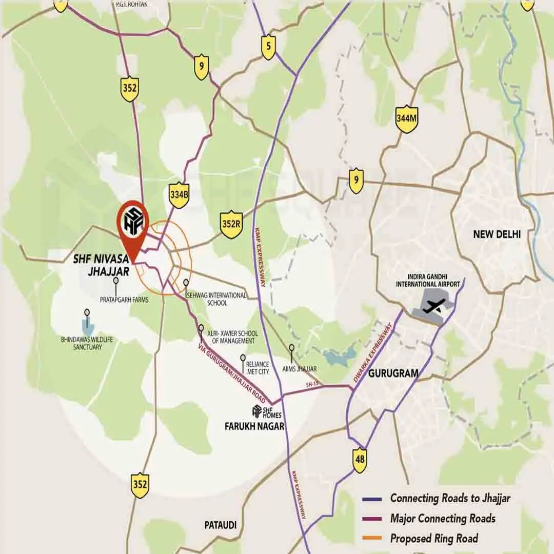 SHF Nivasa location map
