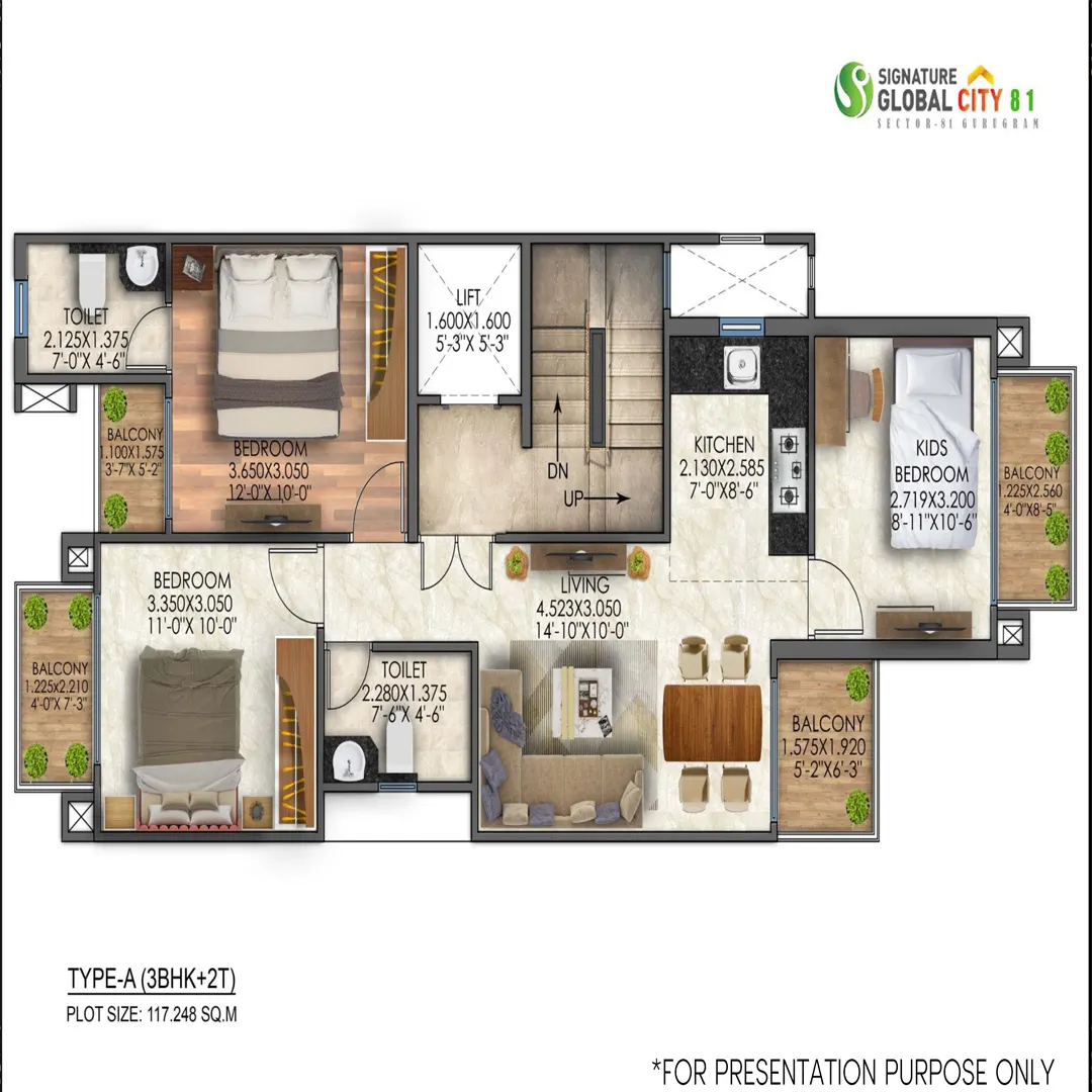 3BHK