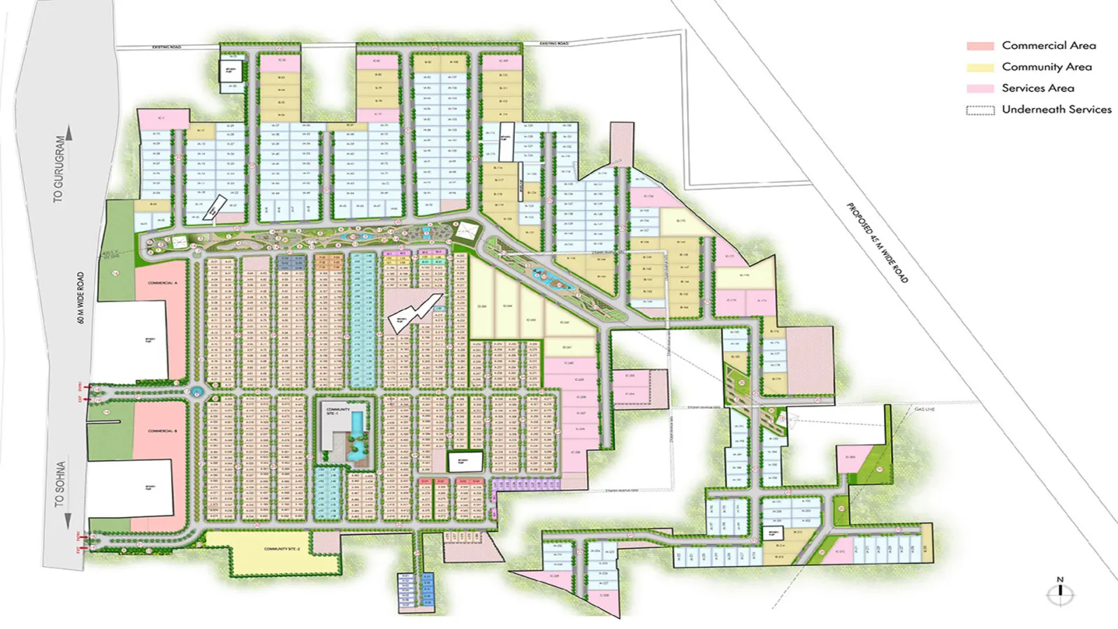 Signature Global Daxin Vistas master plan