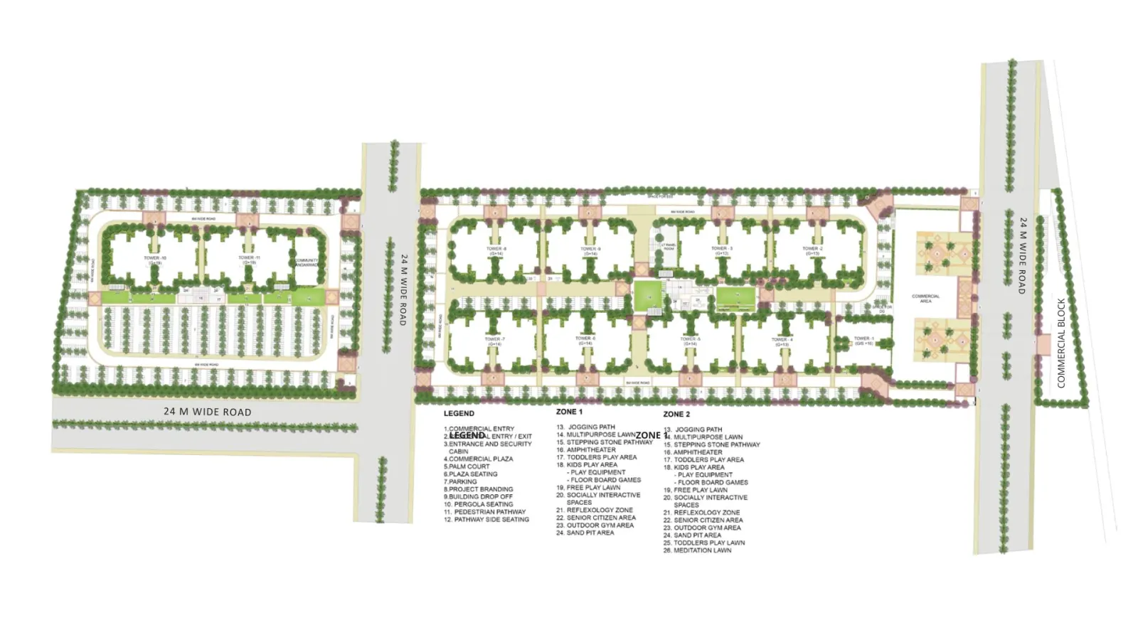 Signature Global Millennia 3 master plan