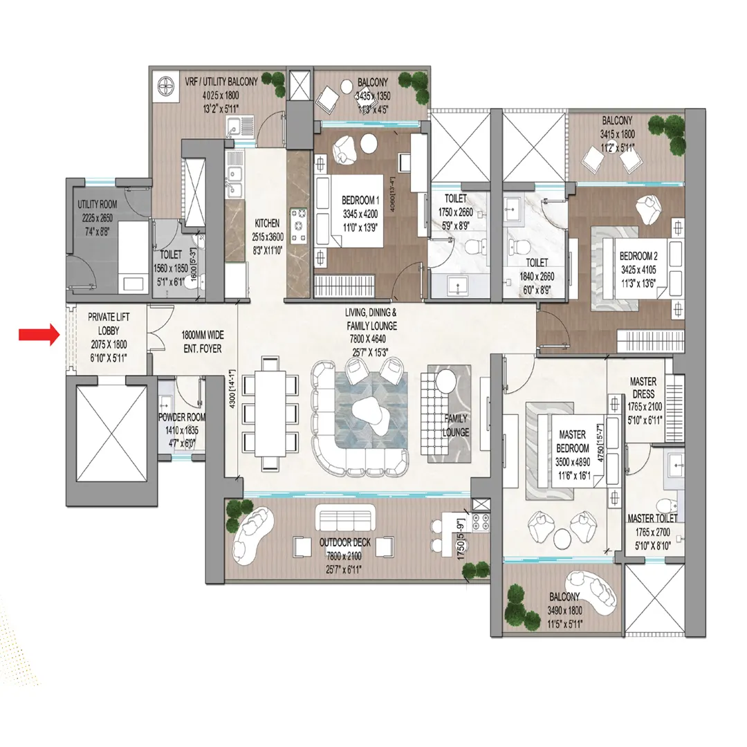 3.5BHK