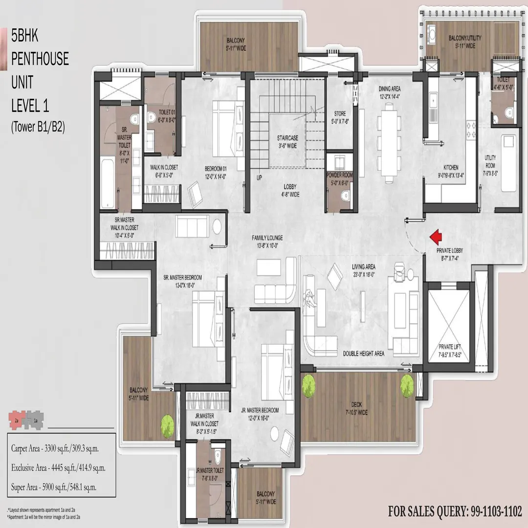 5BHK Penthouse