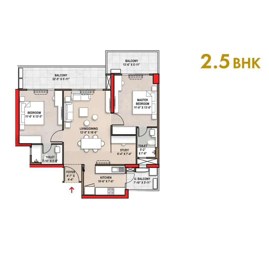 2.5BHK