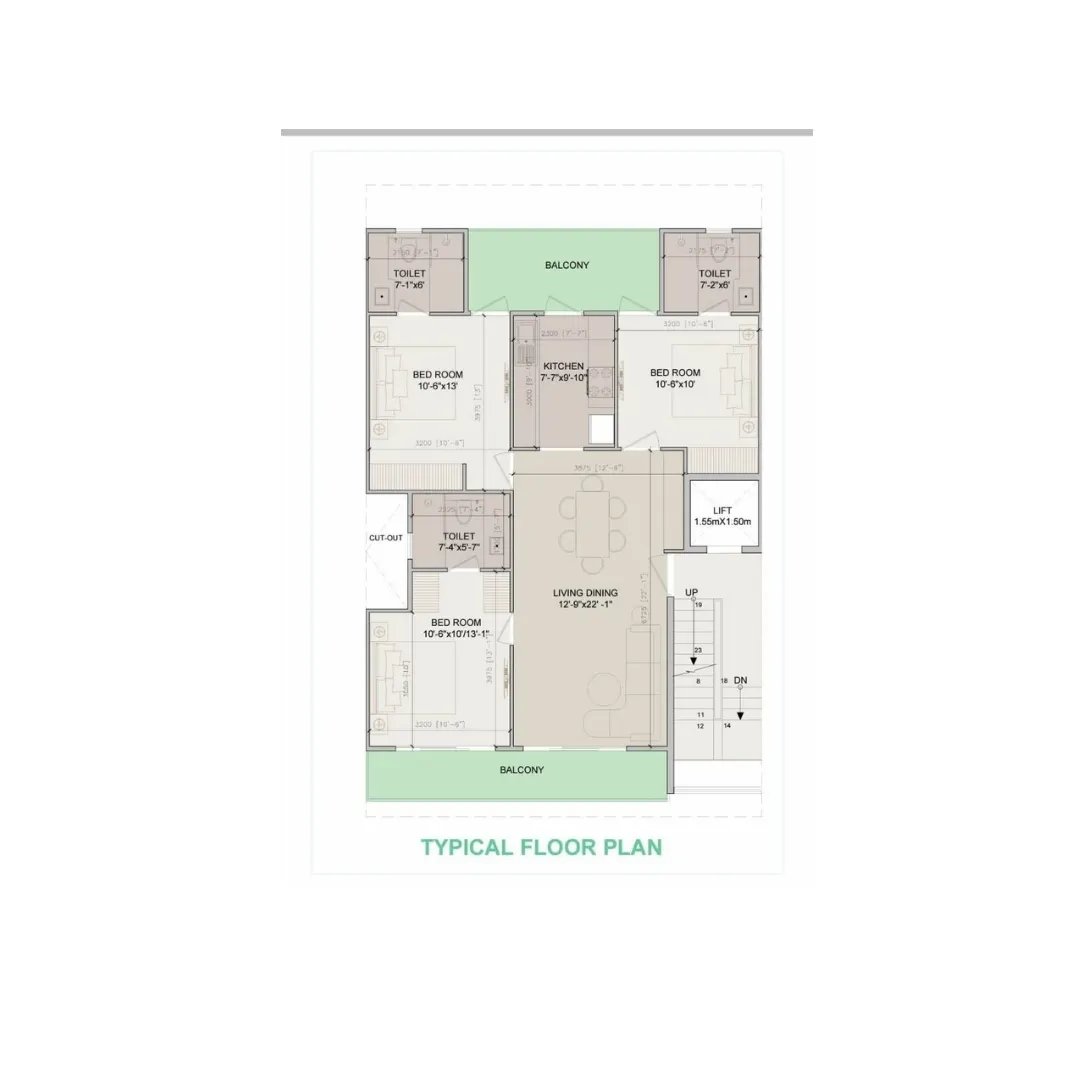 3BHK