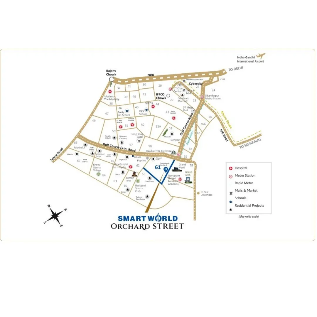 Smart World Orchard Plaza location map