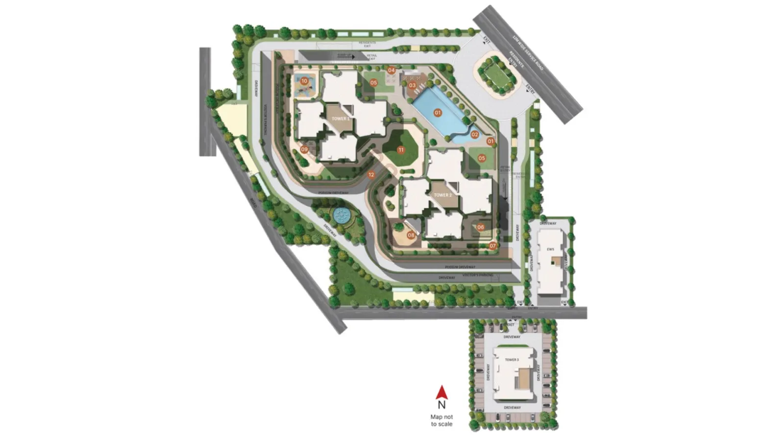 Sobha Altus master plan