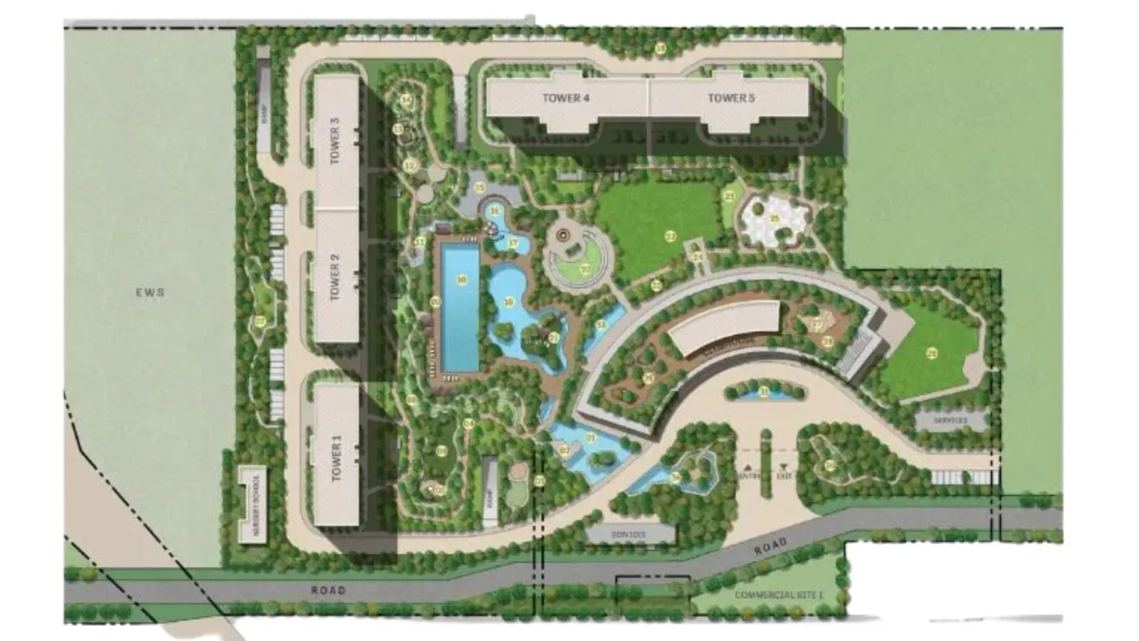 Sobha Aranya master plan