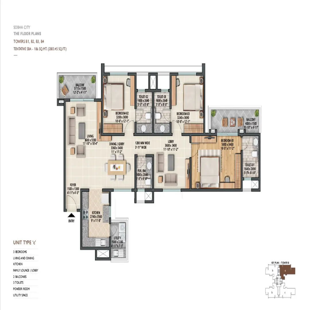 2BHK