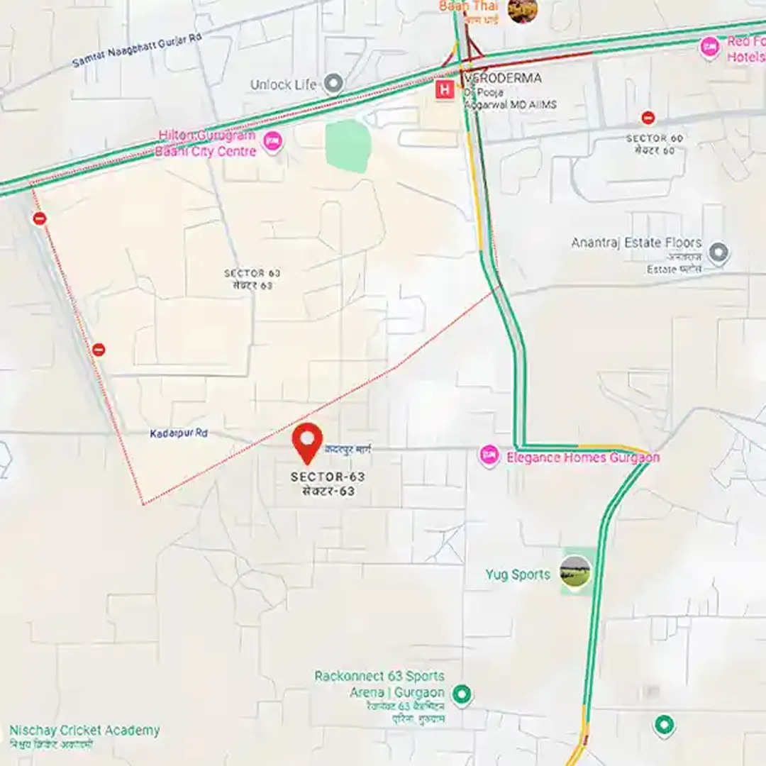 Sobha Crescent location map