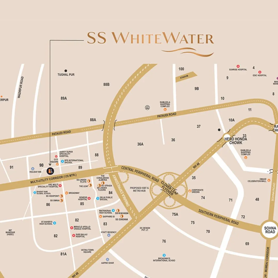 SS Whitewater location map