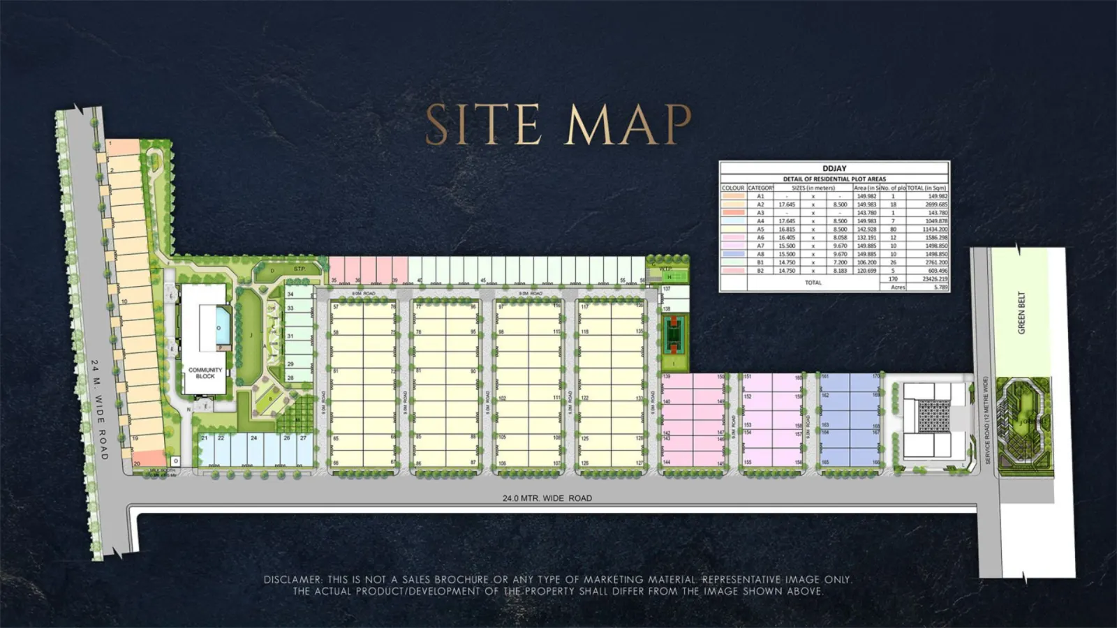 Trehan Luxury Floors Sector 2 master plan