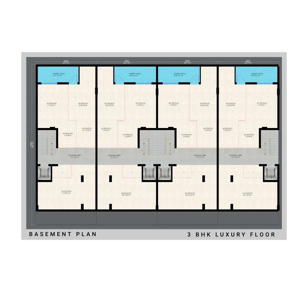Trehan Luxury Floors Sector 35 floor plan
