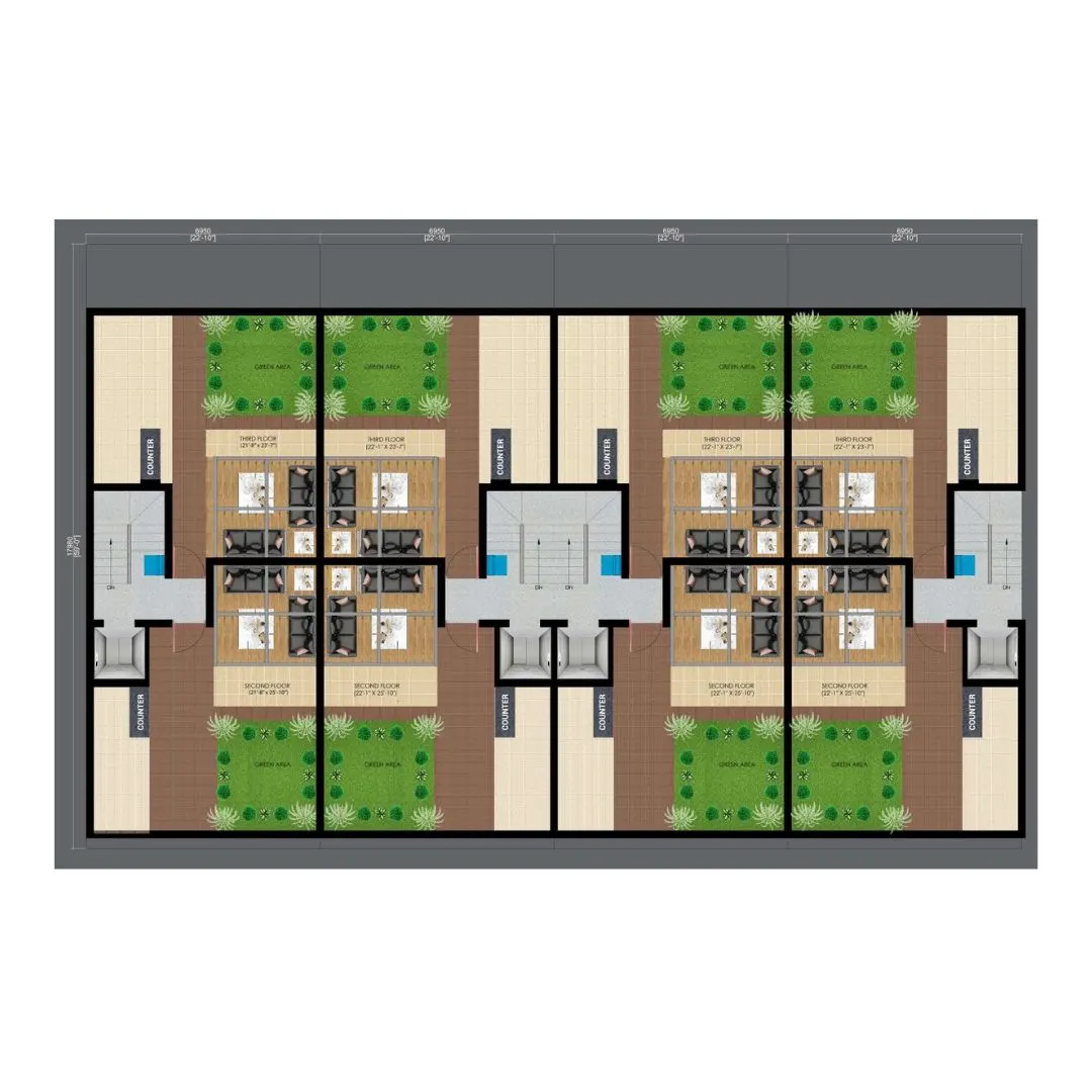 Trehan Luxury Floors Sector 35 floor plan