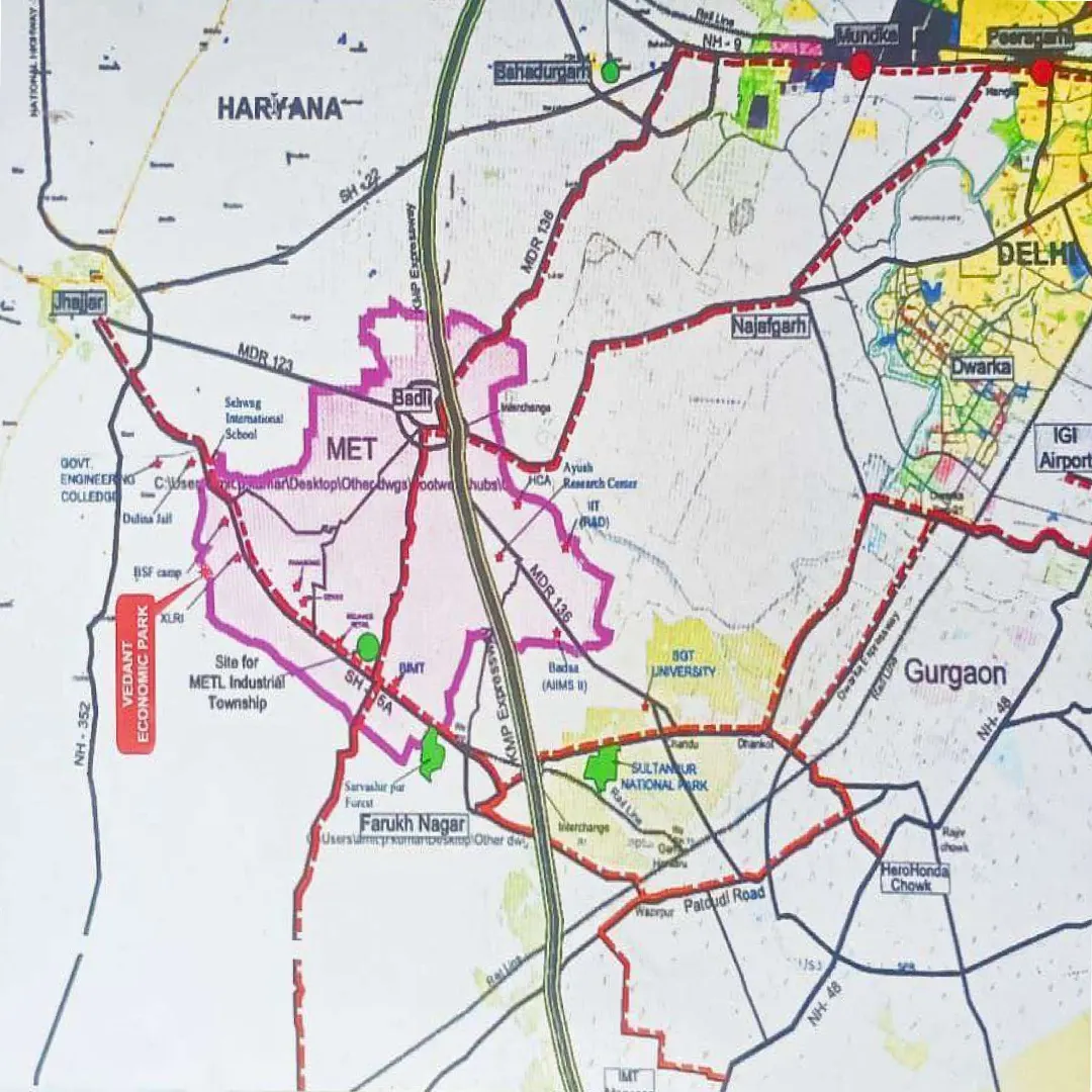VET City location map