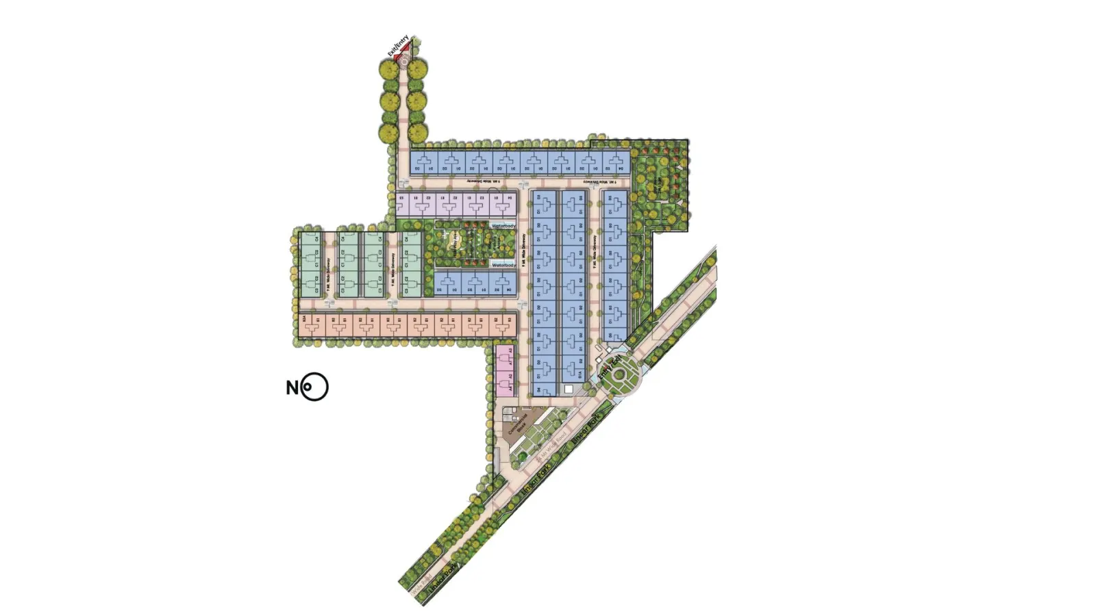 Whiteland Blissville 76 master plan