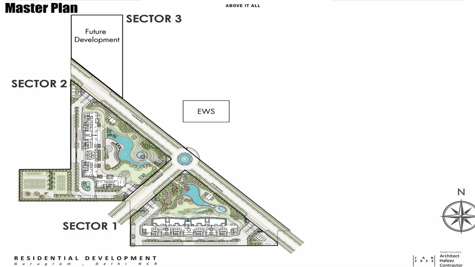 Whiteland The Aspen master plan