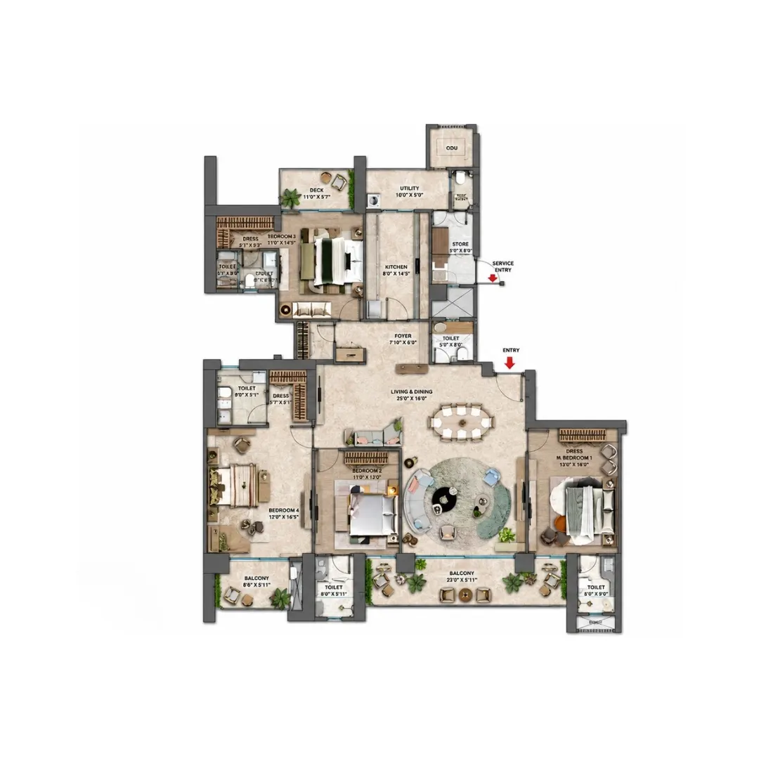 4BHK