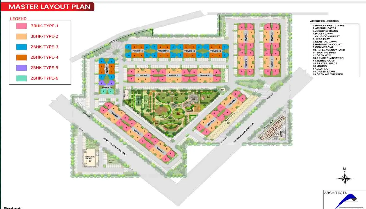 YCON Platinum Heights master plan